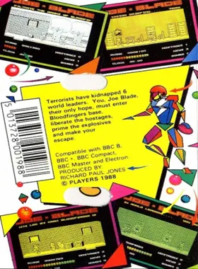 Joe Blade (1988)(Players)[b] box cover back